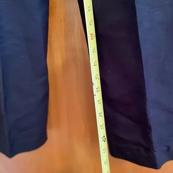 BLACK FULLY Rayon lined pants size 10 P - Picture 3 of 5